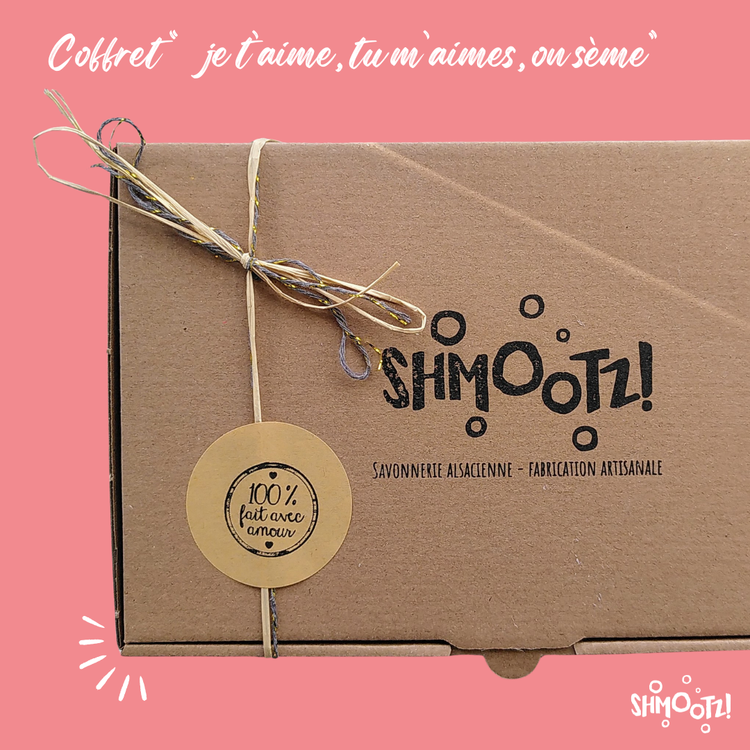 Coffret "Je t'aime, tu m'aimes, on sème"