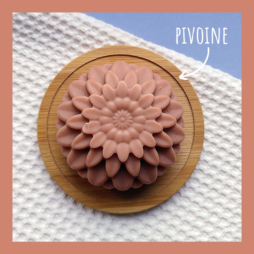 Savon "Happy Hippie" - Patchouli & argile rouge | Fleur