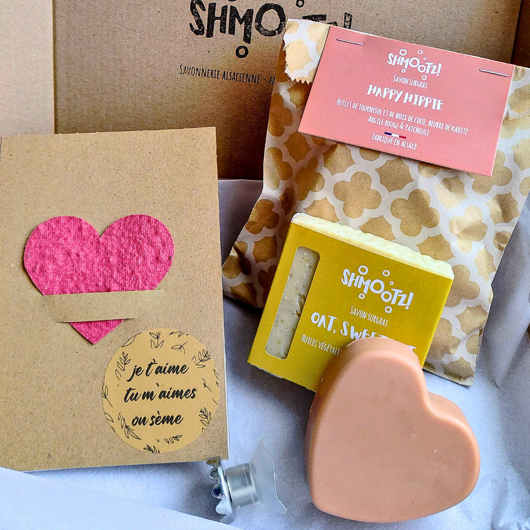 Coffret "Je t'aime, tu m'aimes, on sème"