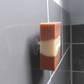Porte-savon magnétique avec savon happy hippie