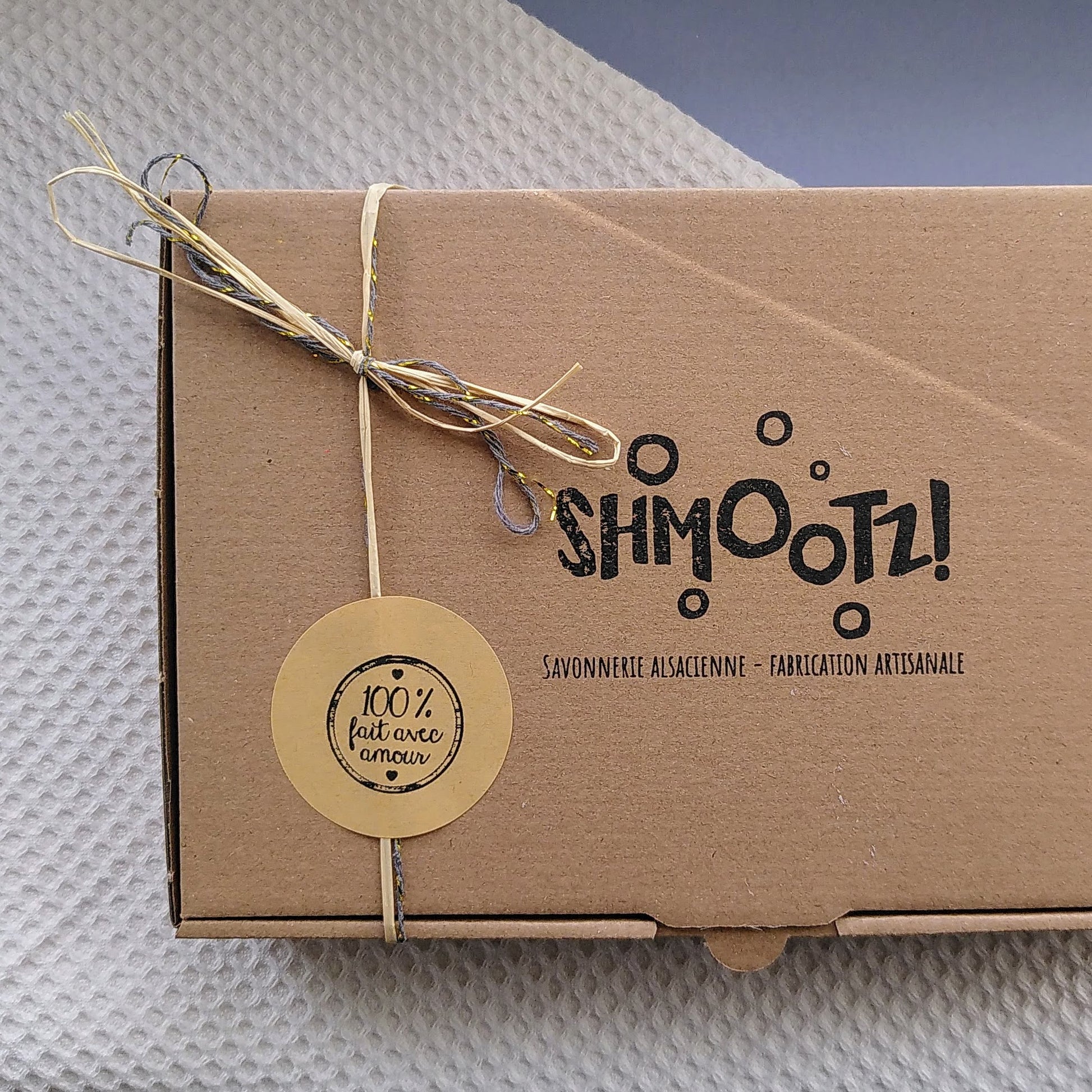 Coffret découverte 4 savons + porte-savon - Shmootz
